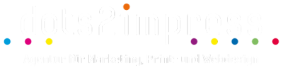 Logo der Werbeagentur dots2impress in Ebermannstadt